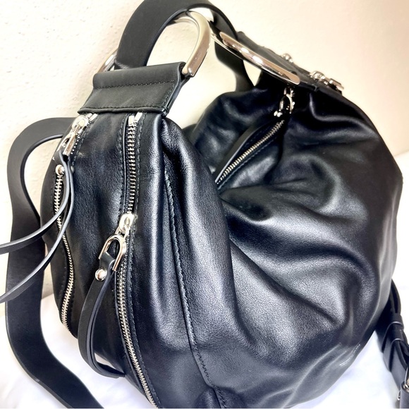 NWT Michael Kors Collection Chrissie bag in black - Picture 3 of 11